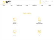 Tablet Screenshot of mydent.cz
